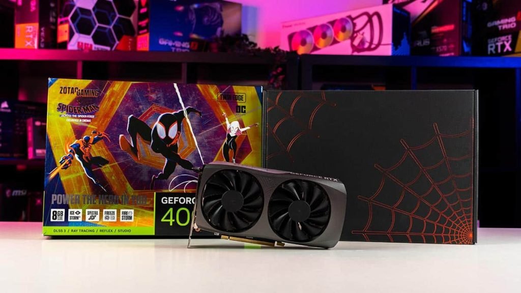 RTX 4060 Ti Spiderman Edition