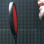 Audio recording pop filters feature