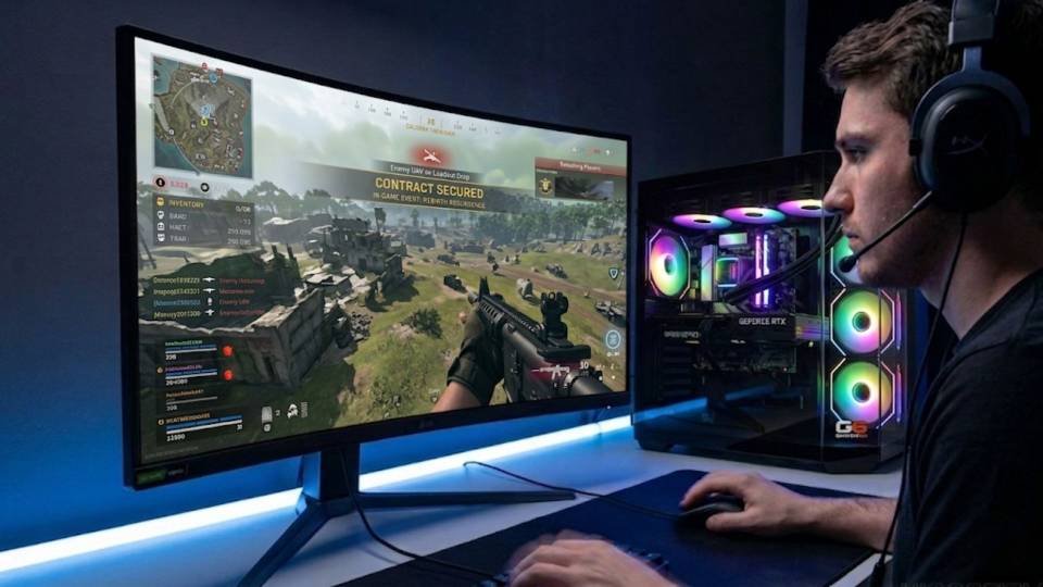 Ginger6 warzone build showcase 1440p gaming setup